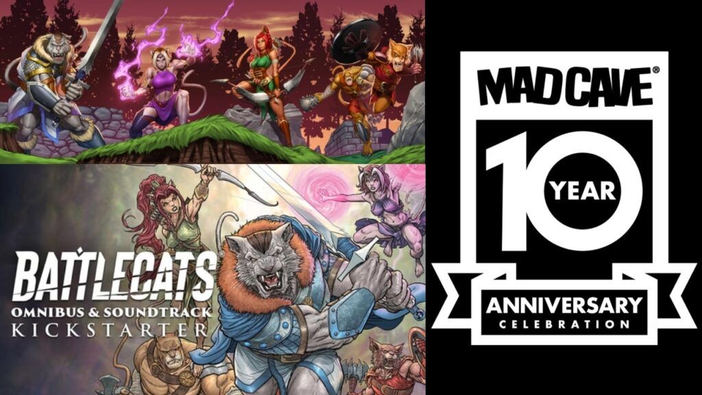 LRM_Exclusive's tweet image. Battlecats Kickstarter Spotlight with Mark London: The Comic Source #crowdfund #kickstarter #madcave lrmonline.com/news/battlecat…