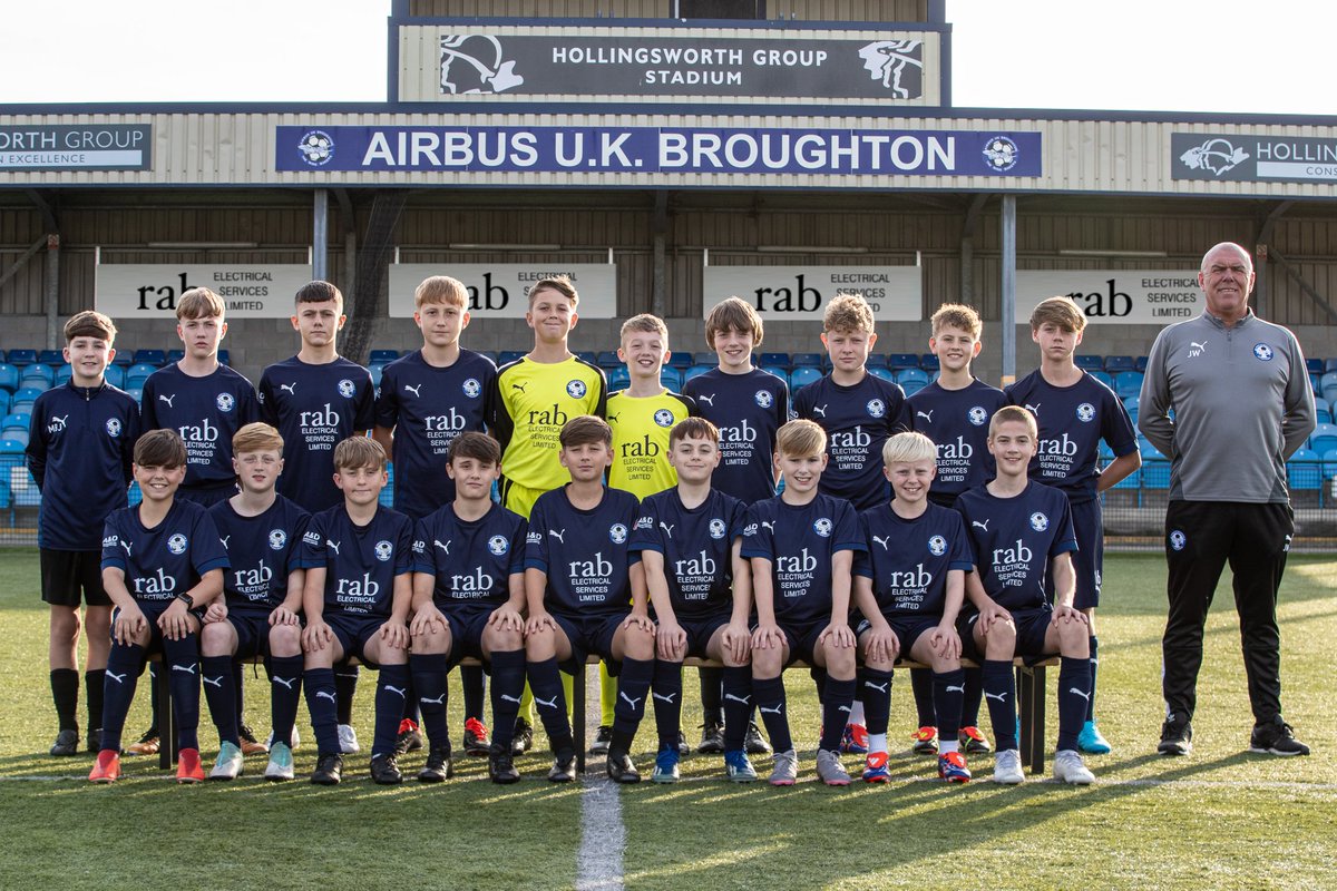 Airbus UK Broughton FC Academy U13s ✈️⚽📸

Kit sponsored by rab Electrical Services Limited ⚽

Playing Kit Sleeves sponsored by <a href="/ADEnvironmenta1/">A&D Environmental Services</a> ⚽

#youngwingmakers