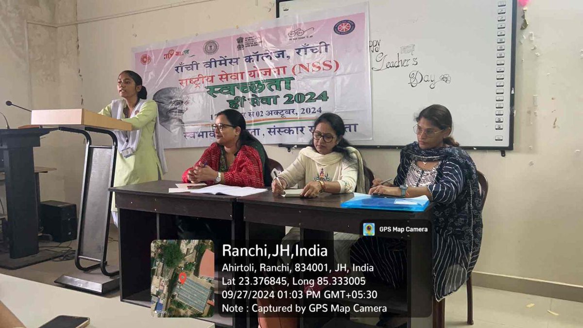 RWCNSSUNITONE's tweet photo. स्वच्छ भारत अभियान के तहत भाषण प्रतियोगिता का आयोजन किया गया 
@_NSSIndia 
@mybharatgov 
@NssrdD 
@NSSRDPATNA 
@NssRURanchi https://t.co/2aU5PGIdkz