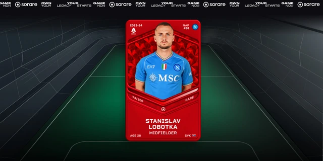 Hey guys!👋

#Giveaway
It's been a long time, so one person that 𝗥𝗘𝗧𝗪𝗘𝗘𝗧𝗦 gets a 𝗙𝗥𝗘𝗘 🔴card!🔥

If you want to sell a Player / Bundle / Gallery, please DM me, <a href="/justjustintrade/">TheJustJustin (🍞,🍞)</a> or <a href="/onsrob35/">Rob Sorare trader</a>!❤️

We can always figure something out!😜

#Soraregiveaway #freecard