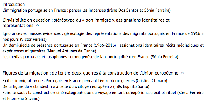 VictorPereir1's tweet photo. Le 17 octobre, un ouvrage qui fera date sur l'immigration portugaise en France sera publié.
Dirigé par Irène dos Santos &amp; Sónia Ferreira, il réunit plusieurs spécialistes de cette thématique.
La table des matières montre la richesse du livre.

https://t.co/dZ1SrtvPK6 https://t.co/99vkskeNMy