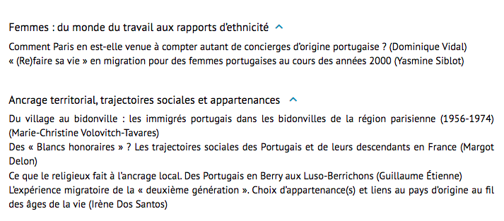 VictorPereir1's tweet photo. Le 17 octobre, un ouvrage qui fera date sur l'immigration portugaise en France sera publié.
Dirigé par Irène dos Santos &amp; Sónia Ferreira, il réunit plusieurs spécialistes de cette thématique.
La table des matières montre la richesse du livre.

https://t.co/dZ1SrtvPK6 https://t.co/99vkskeNMy