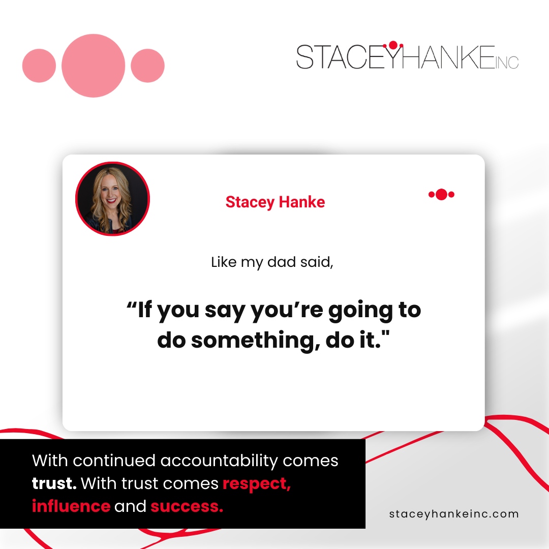 Accountability is what turns intentions into actions and builds the trust and credibility that lead to success. For the next 90 days, I challenge you to own your commitments, take action, stop “trying” and make accountability a habit. 

Watch how your life starts to change. 🎯