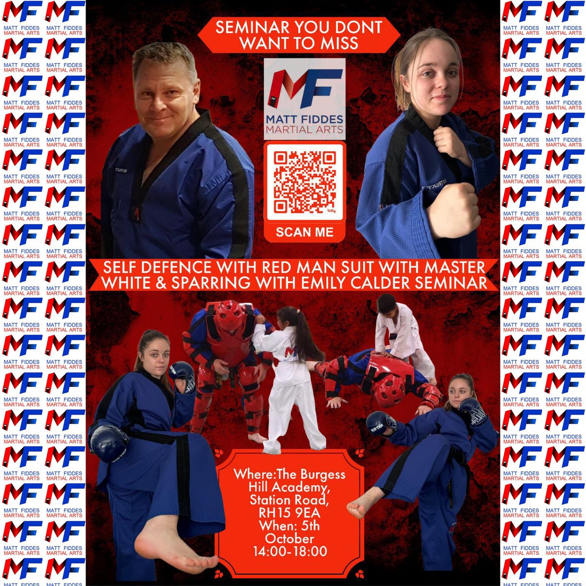 Don't forget!

Master White and Miss Calder are running a sparring seminar on the 5th of next month!

Get in touch for details and to book your space!