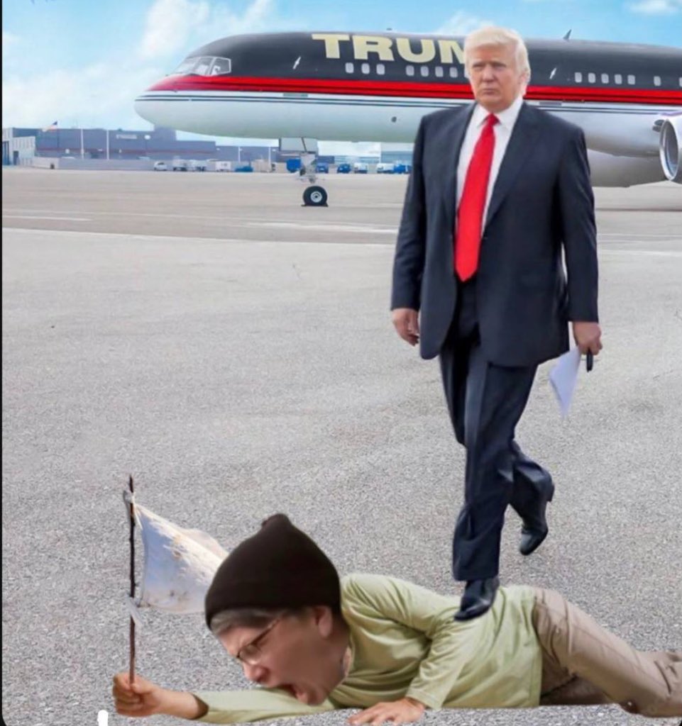 Noooo_meme's tweet photo. Trump Force One being targeted by Iran? It's not Iran.

This is all a Deep State push to start the war Ukraine and Israel want but have been unable to start. Iran isn't that retarded, but the dirty democrats are.. https://t.co/k0GcL6dTFN