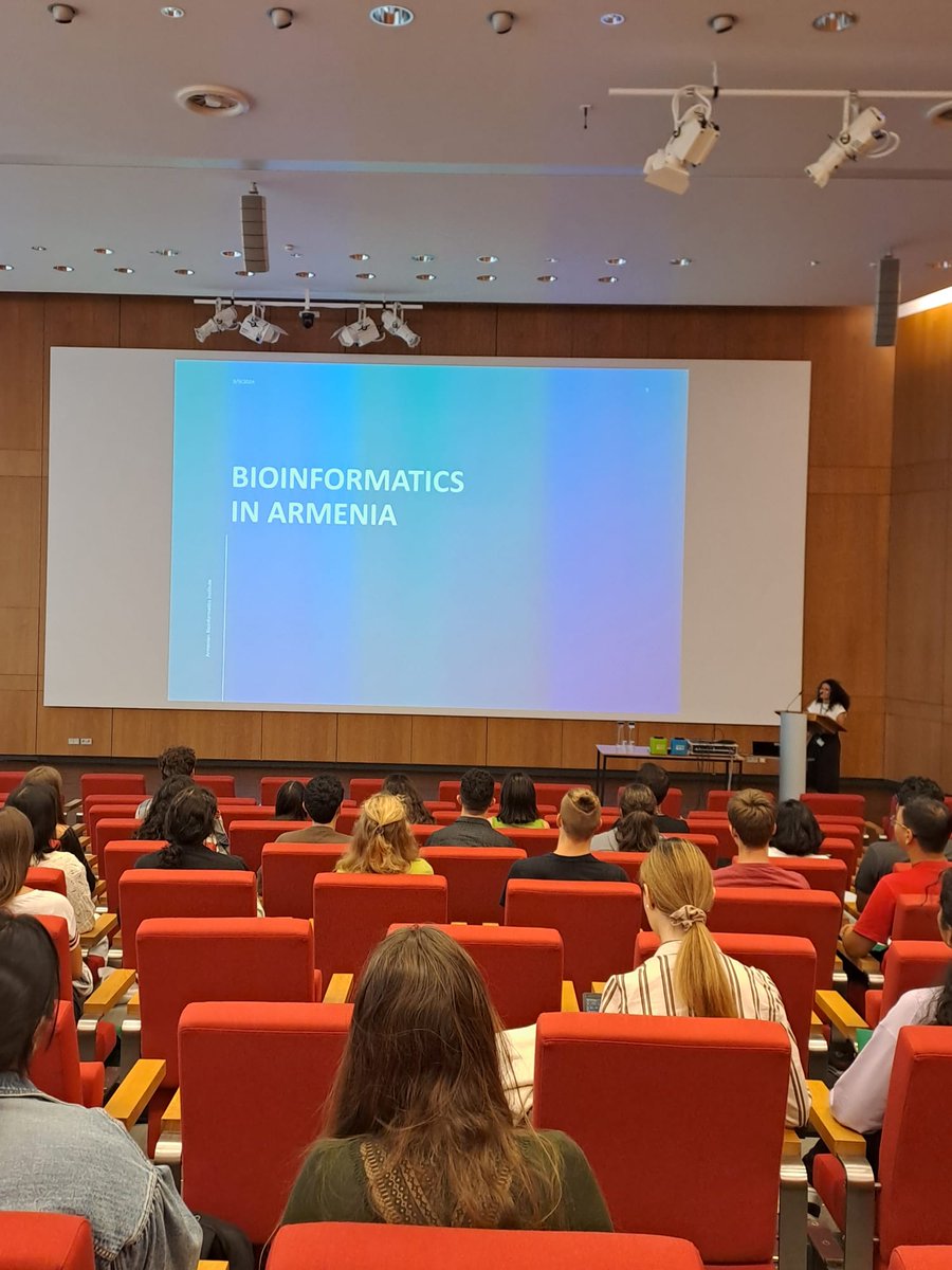 arm_abi's tweet image. We’re proud to share that @lilithnersisyan spoke at the Horizons in Molecular Biology 2024 conference by IMPRS at Georg-August-Universität Göttingen (Sep 9-12). She shared ABI’s journey in bioinformatics research, funding, and our ongoing research & training! #Bioinformatics #arm