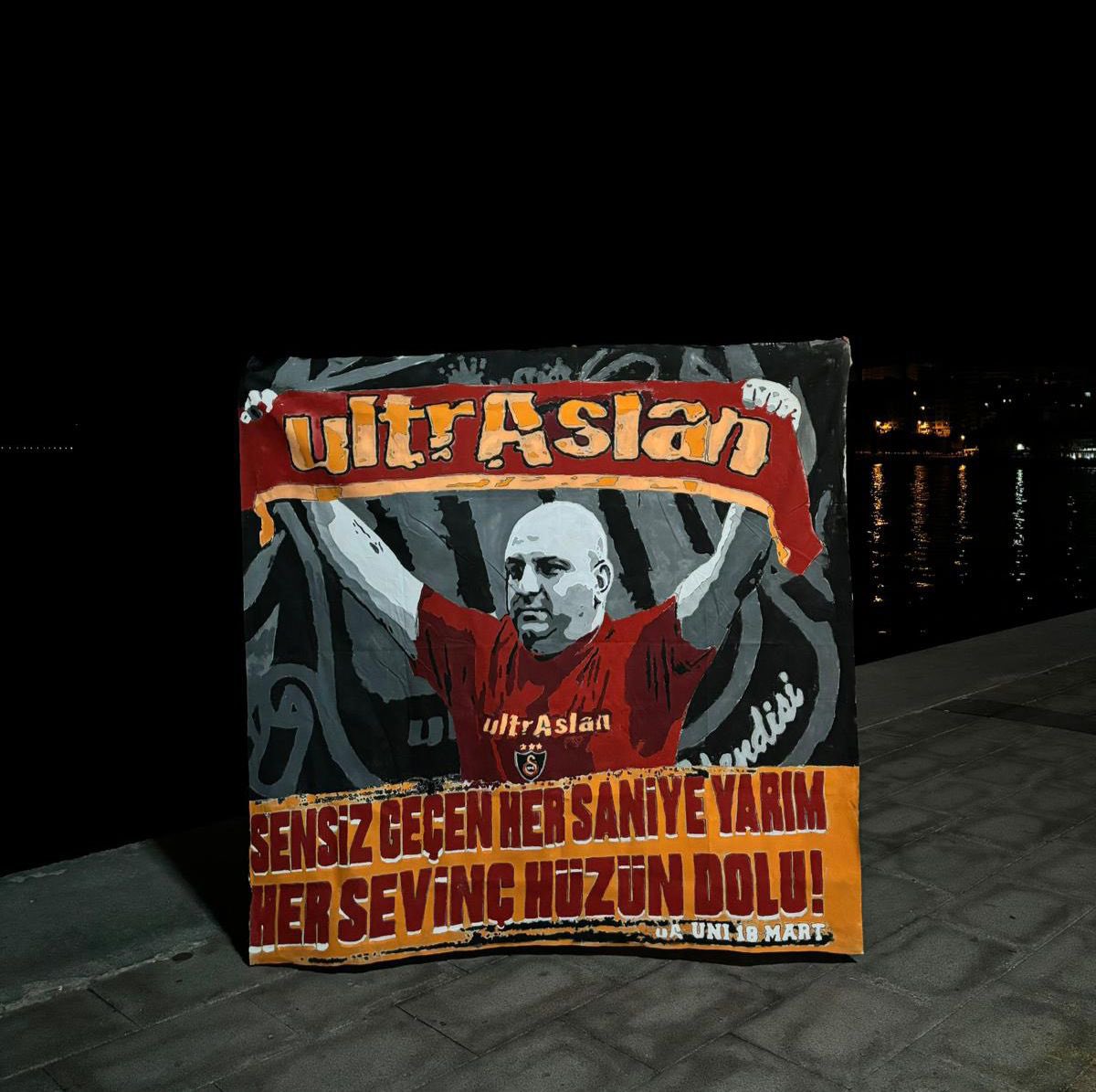 Sensiz geçen her saniye yarım, her sevinç hüzün dolu! #AlpaslanDikmen #ultrAslanUNI