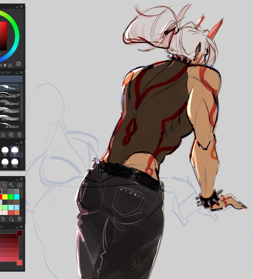 do we fuck with itto's hair up in a bun?