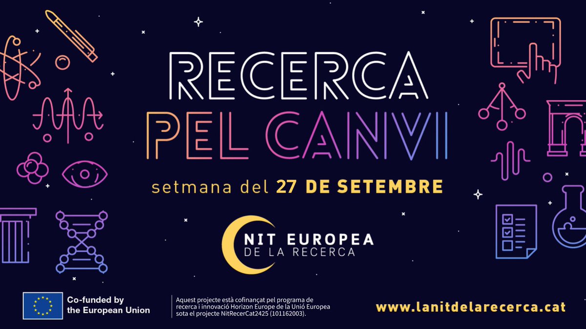 La <a href="/universitatURV/">Universitat Rovira i Virgili</a> i els Facultad/Departaments d'Infermeria i Pedagogía <a href="/argeturv/">ARGET</a> ens unim a la Nit Europea de la Recerca amb la presentació d'ENVISION ⬇️ lanitdelarecerca.cat/the-european-n…
#NitRecerCat24 
#ENVISION