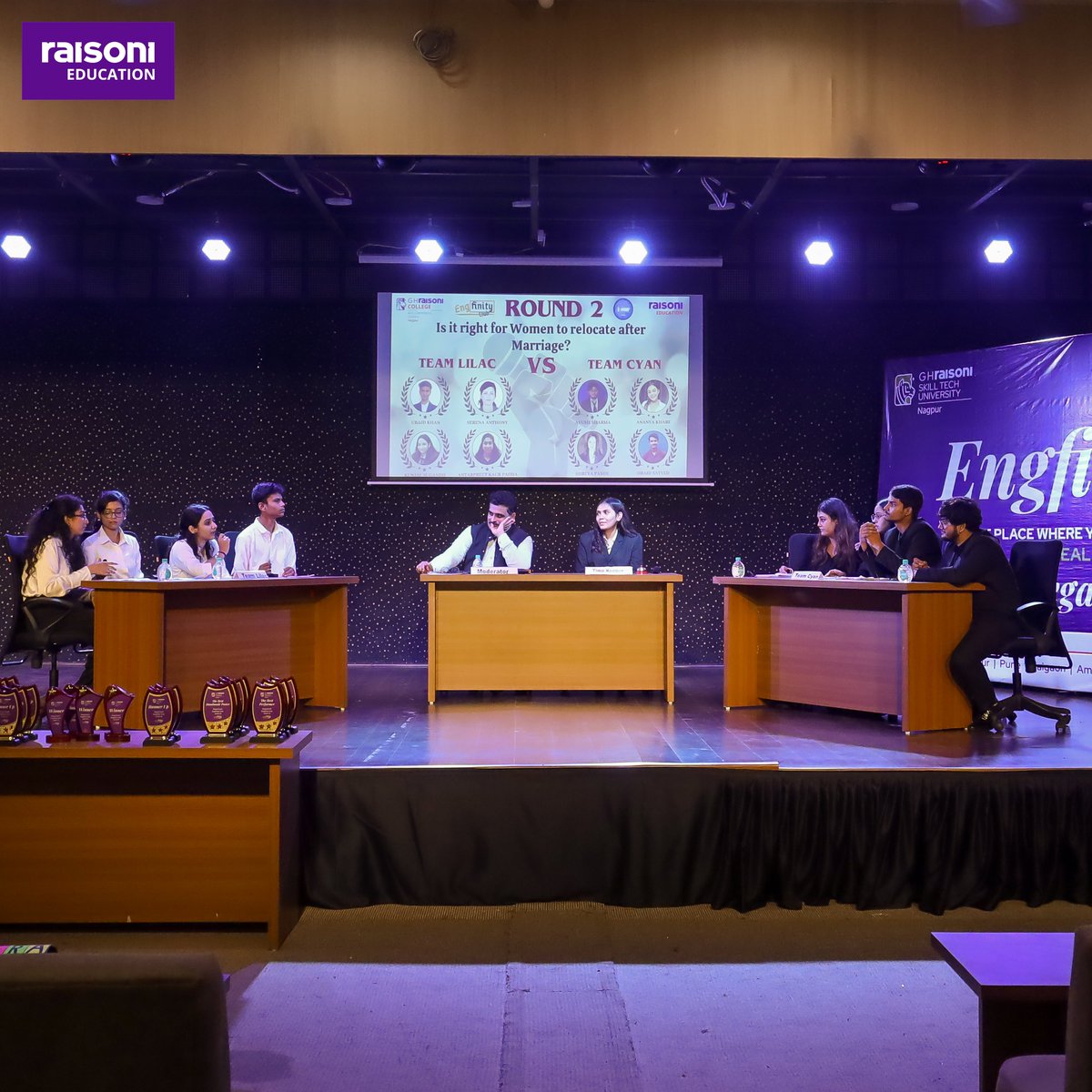 raisoniworld's tweet photo. Engfinity Club's Mega Event - a collaborative showcase with GH Raisoni Skill Tech University, Nagpur, and GHRCACS, Nagpur, highlighting the latest innovations, student achievements, and technological advancements across the institutions.

#RaisoniEducation #AVisionBeyond https://t.co/rwN3YwtkQF