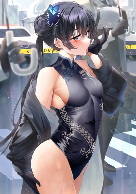 キサキ#ブルアカ #ブルアカイラスト部  #竜華キサキ 