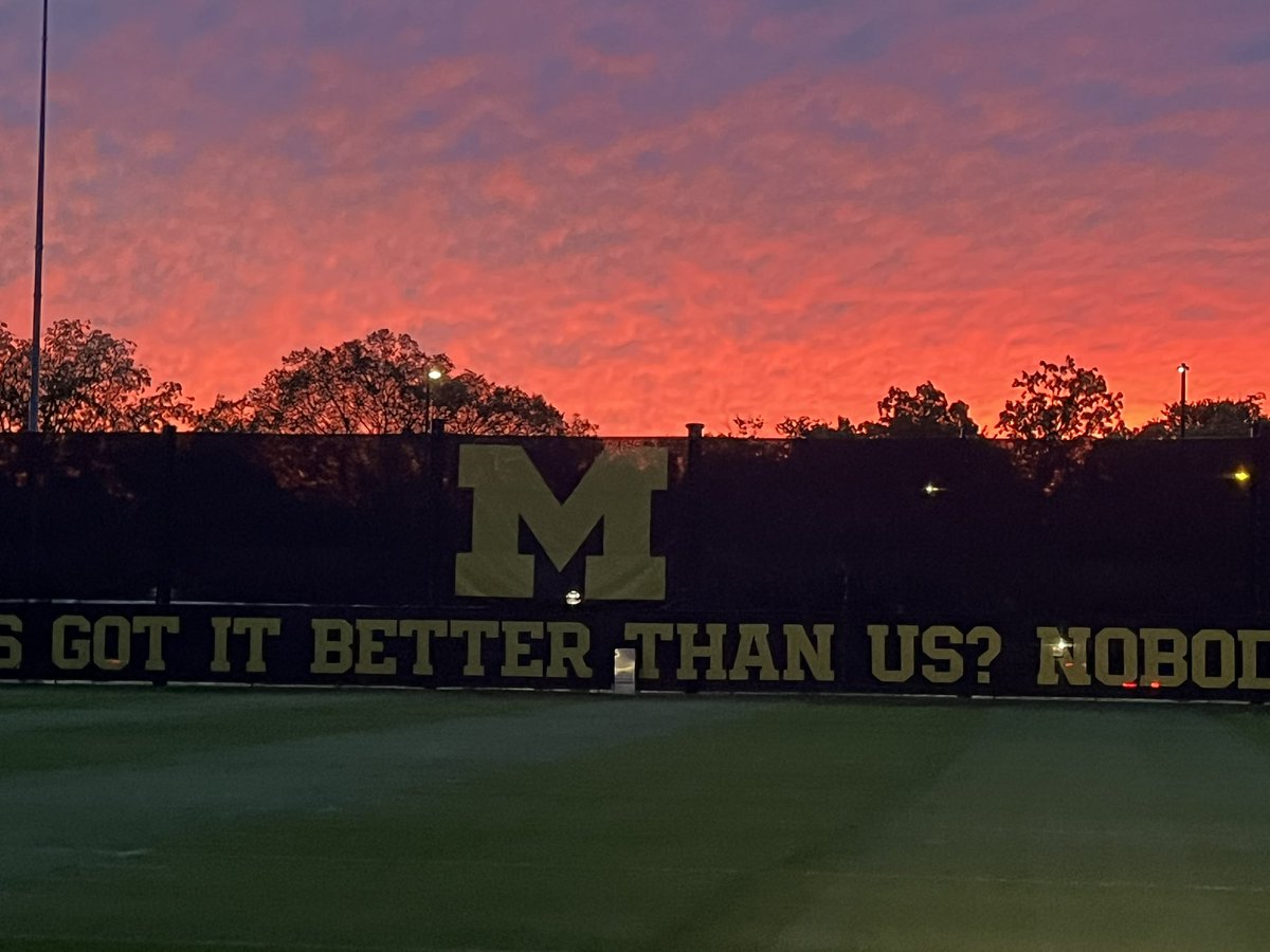 Jason DeMink CSFM (@mowdaddy53) on Twitter photo As they say red sky by morning sailors take warning. Well, maybe this fertilizer app can be watered in naturally.
<a href="/MichiganSFMA/">Michigan SFMA</a> <a href="/michigangrounds/">UM Grounds Crew</a> #gc4l As they say red sky by morning sailors take warning. Well, maybe this fertilizer app can be watered in naturally.
<a href="/MichiganSFMA/">Michigan SFMA</a> <a href="/michigangrounds/">UM Grounds Crew</a> #gc4l