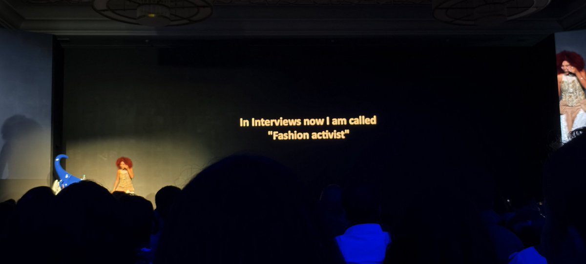 bervin_Official's tweet photo. Fashion is your Tool, Activism is your superpower

#designyatra24 https://t.co/t6oExvd9er