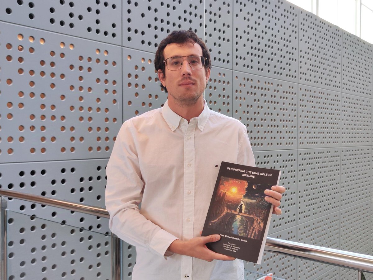 Josep Carreras Leukaemia Research Institute (IJC) (@carrerasijc) on Twitter photo Today Josema Castelló, from <a href="/vaquerolab/">Chromatin biology Lab</a>, has successfully defended his #PhD thesis on the dual role of #sirtuins 👏
Congratulations for your great work, Dr. Castelló! 👨🔬 Today Josema Castelló, from <a href="/vaquerolab/">Chromatin biology Lab</a>, has successfully defended his #PhD thesis on the dual role of #sirtuins 👏
Congratulations for your great work, Dr. Castelló! 👨🔬