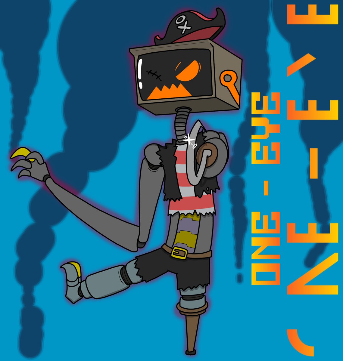 LoG_Comics's tweet photo. One-Eye says "Avast ye scurvy Organic Life Forms"
#oc #IntotheCosmos https://t.co/wKrqMUnFYL