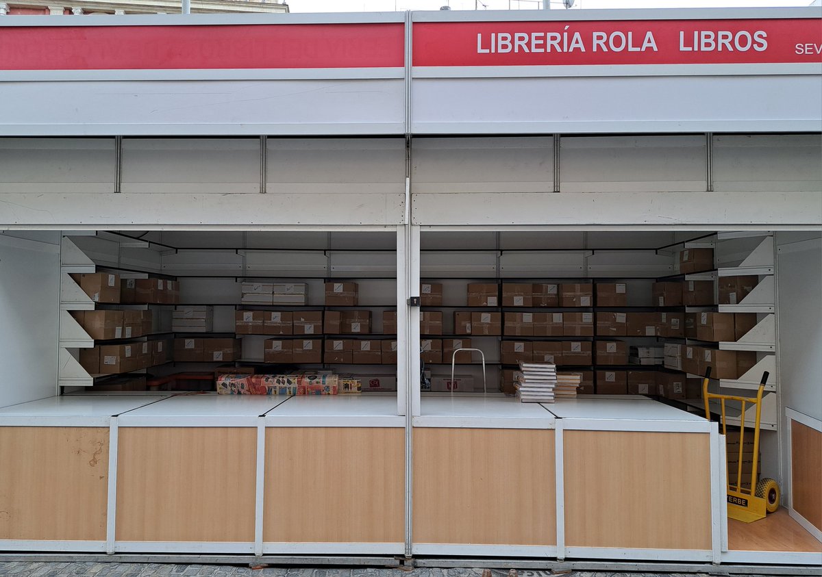 Hoy arranca la 47 Feria del Libro Antiguo y de Ocasión en la Plaza de San Francisco de Sevilla. 

Nos encontraréis en la caseta n°3 hasta el día 20 de octubre. ¡Esperamos vuestra visita!

#FLAOS24 #Sevilla #FeriaLibroAntiguo