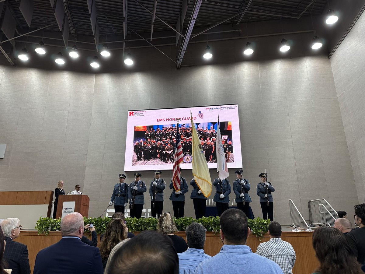 NJ statewide trauma TEAMS 9/11 memorial conference starting <a href="/RWJUH/">Robert Wood Johnson University Hospital</a> in the atrium. 

<a href="/SurgEdMD/">Mayur Narayan</a> <a href="/A_Teich/">Amanda Teichman</a> <a href="/zack_englert/">Zachary Englert</a> <a href="/01grant_wei/">Grant Wei</a> <a href="/RWJMS/">Rutgers RWJMedSchool</a>