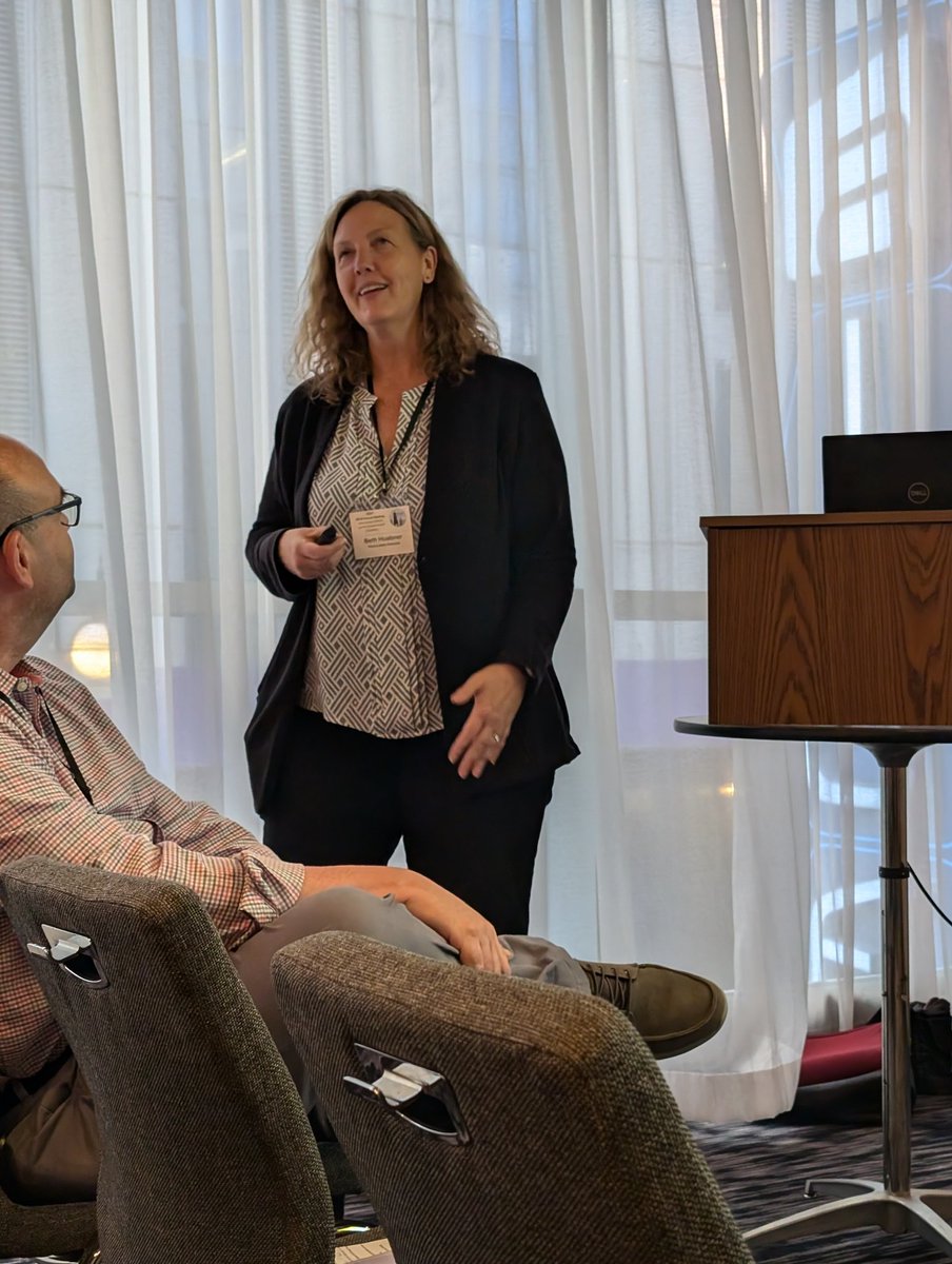MidwesternCJA's tweet photo. Thank you to our Dr. Beth Huebner (@bethtris, Director & Watts Professor @ASUCrimJustice) for our amazing keynote for #MCJA2024!! https://t.co/2ReZEYhypz