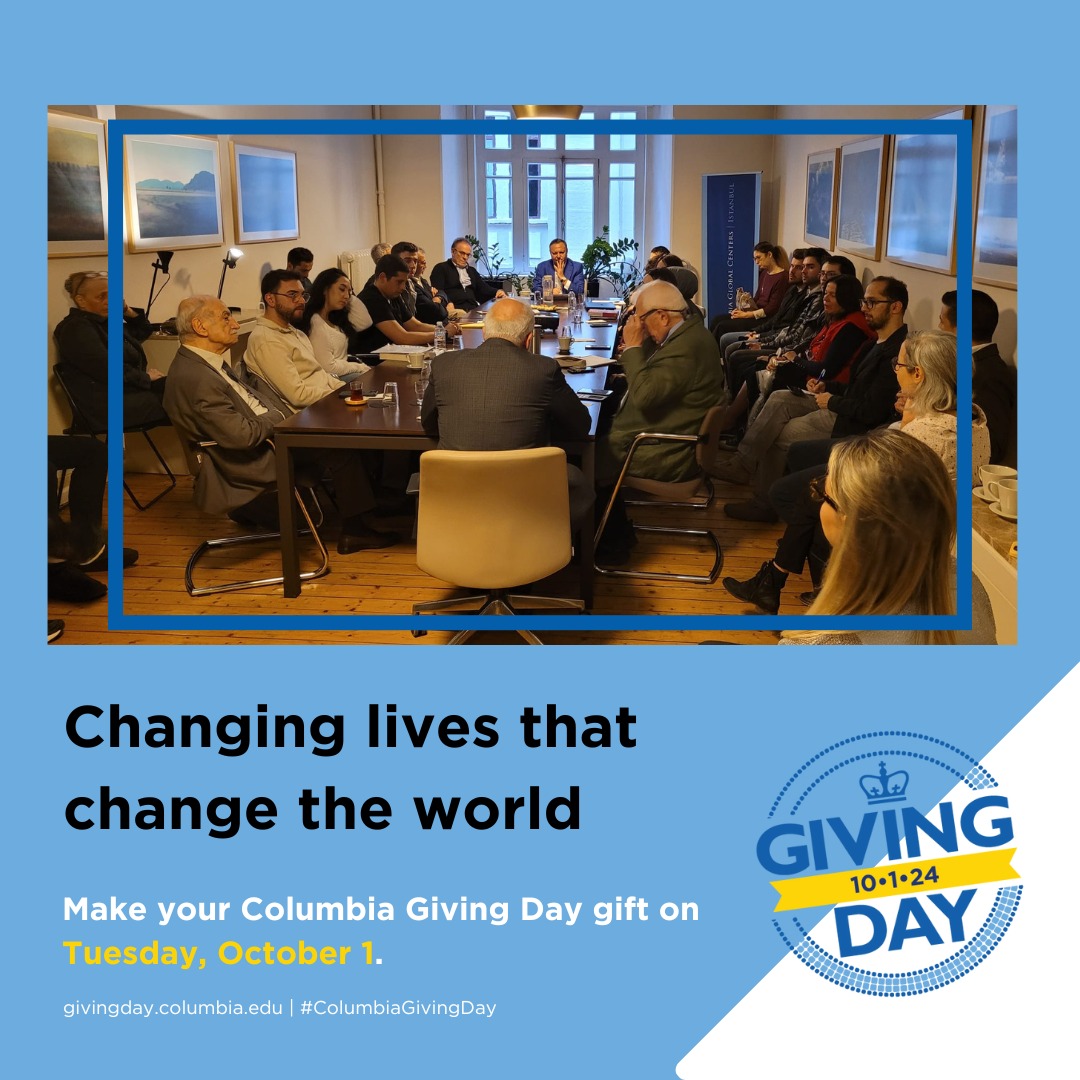 Columbia Giving Day is almost here! Help us kick off #GivingDay on Tuesday, October 1 and
support Columbia Global in its mission to address complex global challenges: bit.ly/GlobalLinkedIn…
