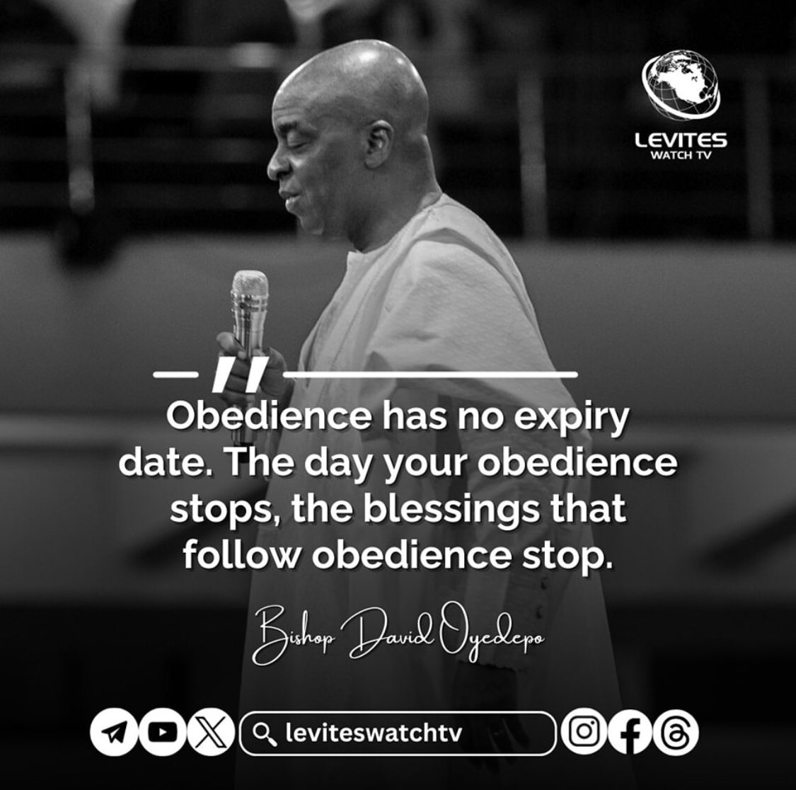 Your unwavering commitment to the Kingdom of God has transformed countless lives around the world. (I am a living witness.)

You will live to a ripe old age, Papa. 
70 is just the beginning of your journey, in Jesus' name! 
Happy birthday Bishop David Oyedepo
#BDOat70