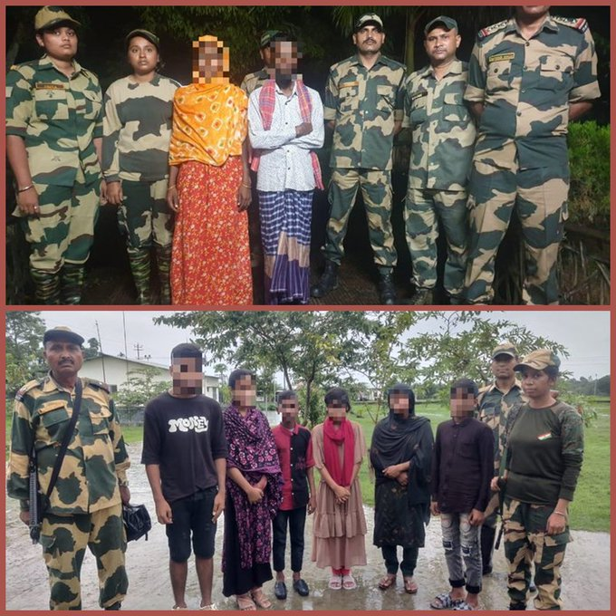 ptrioticindians's tweet photo. 🌟With each successful ops, #AlertBSF strengthens our borders and our nation. Together, we stand against infiltration! #IndoBangladeshBorder #InfiltratorsApprehended
#Tejran #WorldTourismDay #oriele #BhoolBhulaiyaa3 #DevaraReview #perletti #JrNTR #DevaraBookings #BB26 #Acharya https://t.co/lFqirGwchI