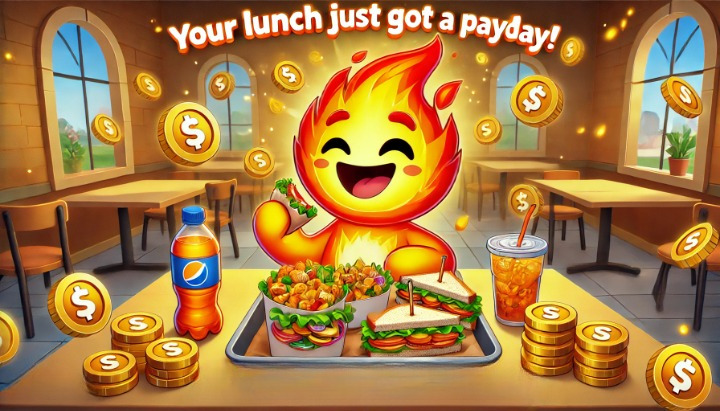 GMCoin_Fam's tweet photo. ⚡️ Your lunch just got a payday!

💸 Eat on time, 8 days straight, and watch your $10 turn into $30.

🏆 Ready to cash in on your habits?

🔥 1 billion $GMC awaits!

👉 https://t.co/eODsV5QUq9 https://t.co/zoswLtoVtv