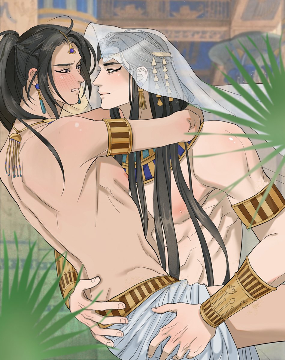 RGmieP's tweet image. #xicheng with ancient egypt au