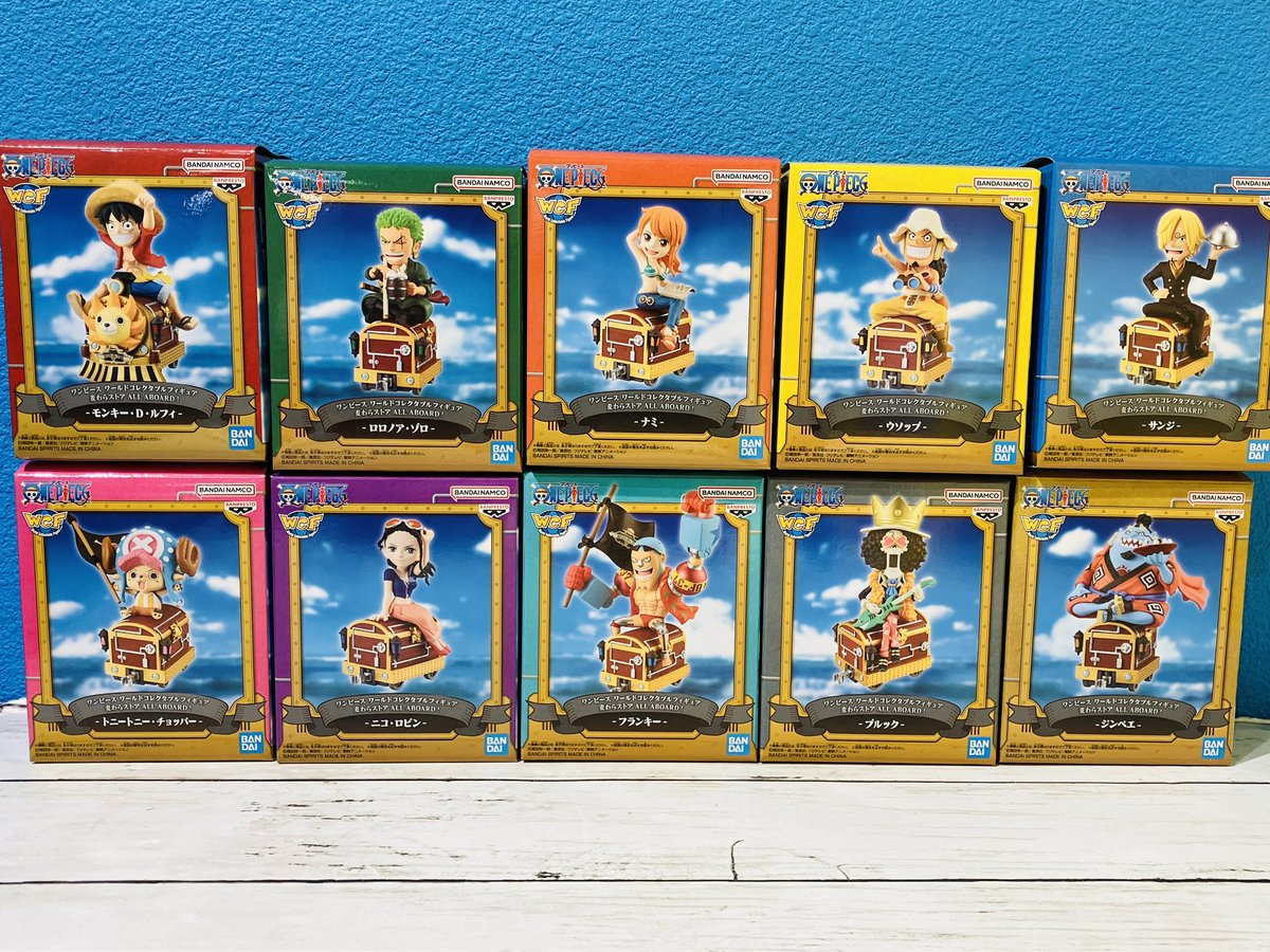 新商品】 ワンピース ワールドコレクタブルフィギュア 麦わらストア