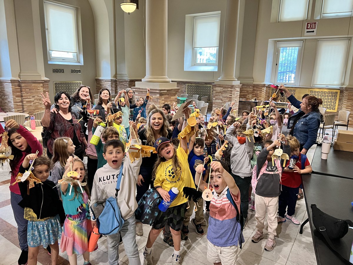 jcdsboston's tweet photo. Kitat Oren (1st Grade), Kitat Arava (2nd Grade), and JCDS staff had a fabulous time on their field trip to the Boston Public Library for the Adam Theatre's production of the award-winning children's book, Library Lion, written by Michelle Knudson and illustrated by Kevin Hawkes! https://t.co/llG1KOAWui