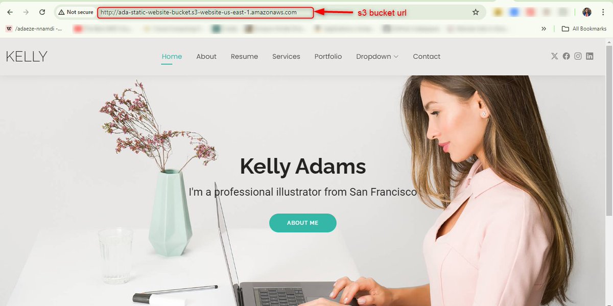Call_Me_Commy's tweet image. I deployed a static website with Cloudfront using Terraform observing  best practices based on all I have been learning. I was able to serve it on my browser using the Cloudfront domain name and s3 bucket url.

#30daytfchallenge #HUG #hashicorp #HUGYDE #IaC #terraform