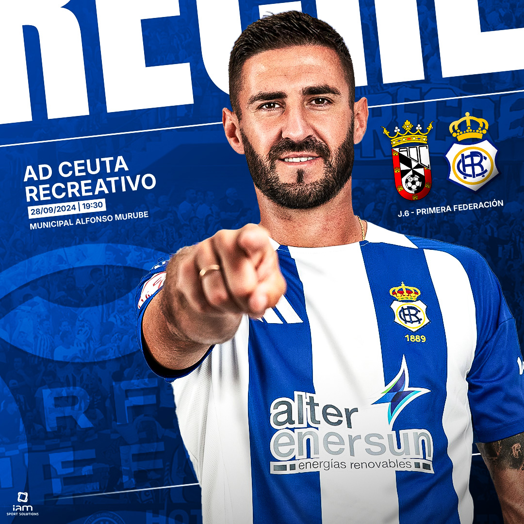 Raúl Navas (@raulnavas22) on Twitter photo 🫵🏻 #CeutaRecre ⚽⚔️ <a href="/recreoficial/">RC Recreativo de Huelva</a> 🔵⚪ #ÚnicoSiempre #DecanoDelFútbolEspañol #PrimeraFederación 🫵🏻 #CeutaRecre ⚽⚔️ <a href="/recreoficial/">RC Recreativo de Huelva</a> 🔵⚪ #ÚnicoSiempre #DecanoDelFútbolEspañol #PrimeraFederación