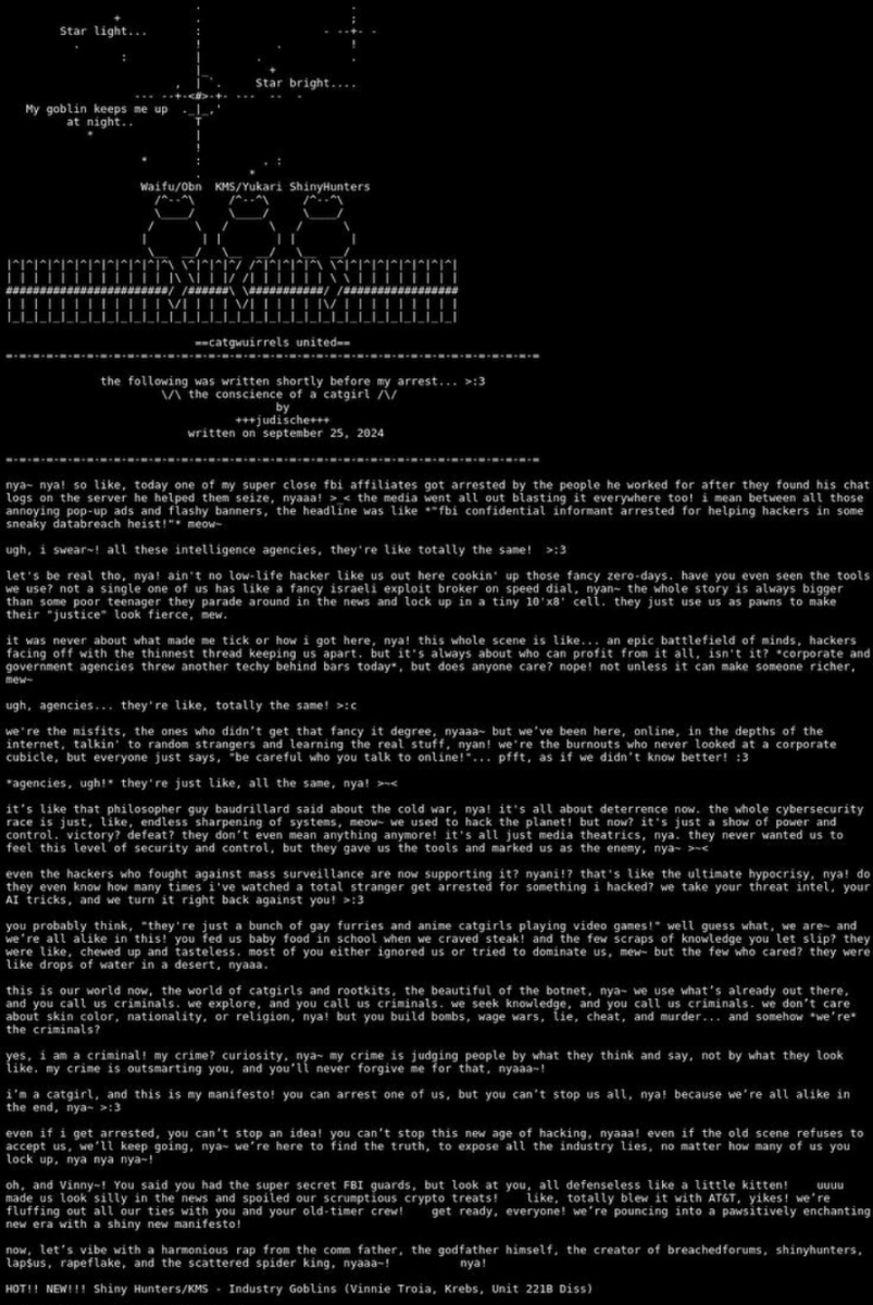 DailyDarkWeb's tweet photo. 🕵️♀️🕵️A Member of #SiegedSec Group Arrested by FBI
In the manifesto, the hacker—who goes by the alias judische—expresses frustration with how hackers are treated. They claim intelligence agencies use hackers for headlines, while the real power remains in the hands of big corporations and governments.
https://t.co/ZomWPFBQeY
#DarkWeb #FBI #CyberSecurity