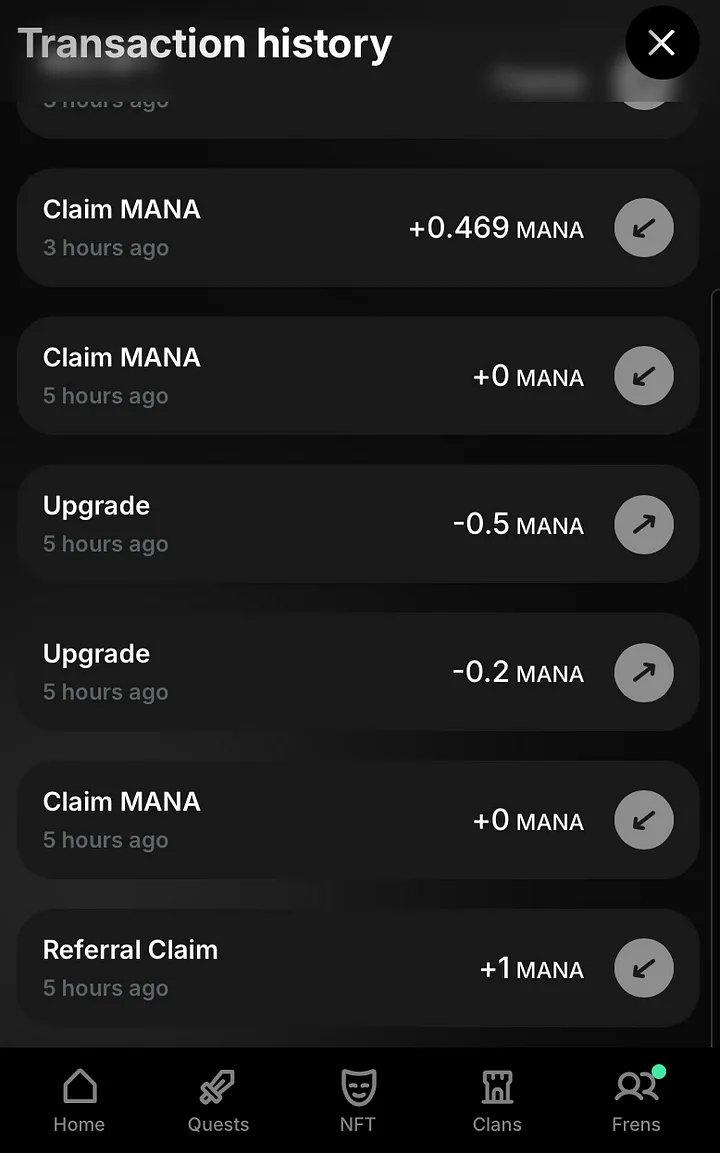 spell_club's tweet photo. 6/ Track Your Spell Progress!
Access your player profile to see your MANA balance, level, and achievements through Badges earned in Challenges.
Explore your friends list, clan info, Spell Walletβs Roadmap, and #transaction history, while the Quests Tab offers #DailyPuzzles and time-limited airdrops for extra #Rewards!
Level up your game and dive into exciting updates starting NOW!