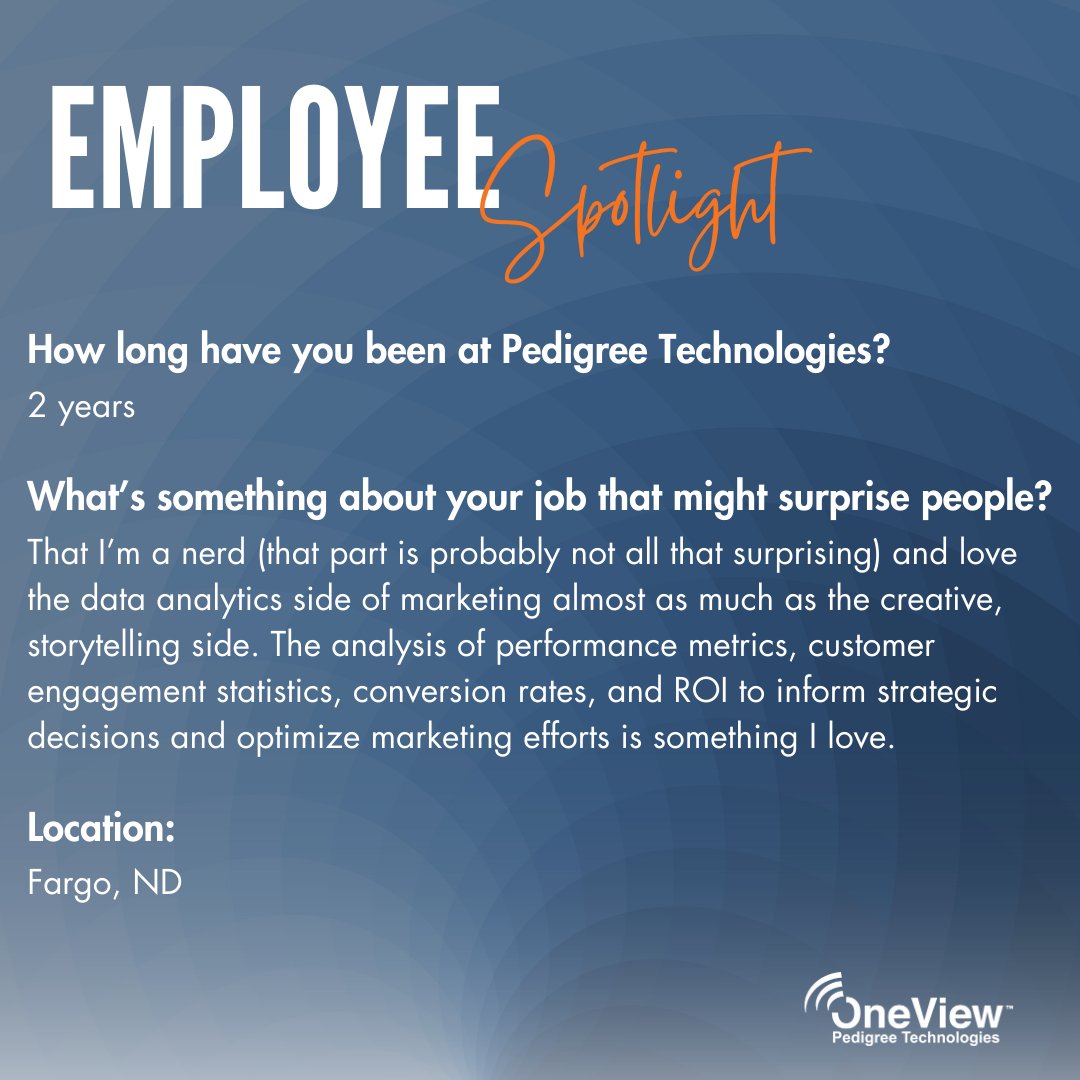 PedTech's tweet image. We are back with another employee spotlight. Today we are highlighting one of our team members-Jessica Slyter! Jessica is our Director of Marketing of 2 years.

Thank you for being an amazing leader, cheers to more years with us! 🎉🥂

#DirectorOfMarketing #Marketing #OneView