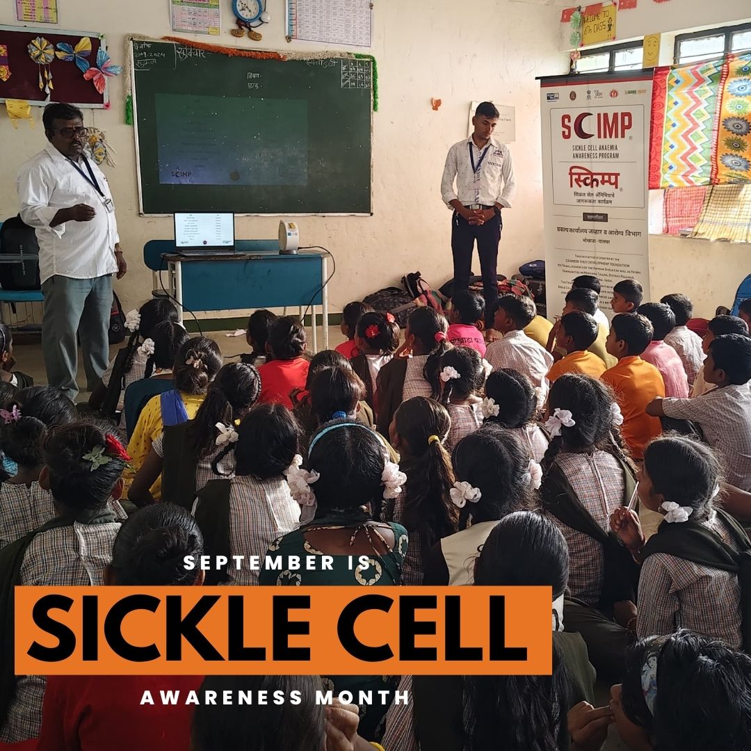 FirstGrameen's tweet photo. For Sickle Cell Awareness Month, we want to highlight the phenomenal work of our Sickle Cell Identification and Management Project (SCIMP). Our team in Mokhada continues to raise awareness, provide screenings, and support those affected by the disease💪❤️ #SickleCellAwareness https://t.co/9jkgSGDYYG