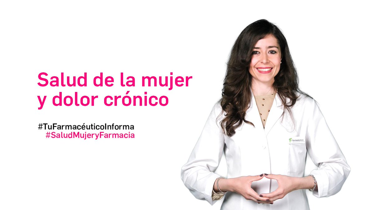 coflaspalmas's tweet photo. Salud de la mujer y dolor crónico. 

El dolor crónico afecta a el 20 y el 30 % de la población. 

Videoconsejo impartido por Victoria Fernández, elaborado por el @Farmaceuticos_,  @OrganonEspana
 y @Medicina_TV

https://t.co/N6SMr3O6JY

#SaludMujeryFarmacia #TuFarmacéuticoInforma https://t.co/LCMiWjheQW