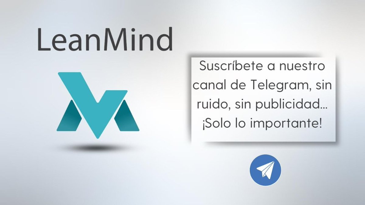 💫Si te gusta nuestro contenido y usas Telegram, dejamos por aquí el enlace donde puedes unirte a nuestro canal Lean Mind News . Sin ruido ni publicidad, solo te contaremos lo importante
¡Te esperamos dentro! 😉

t.me/leanmind/ 

#leanmind #Telegram #noticias #developers