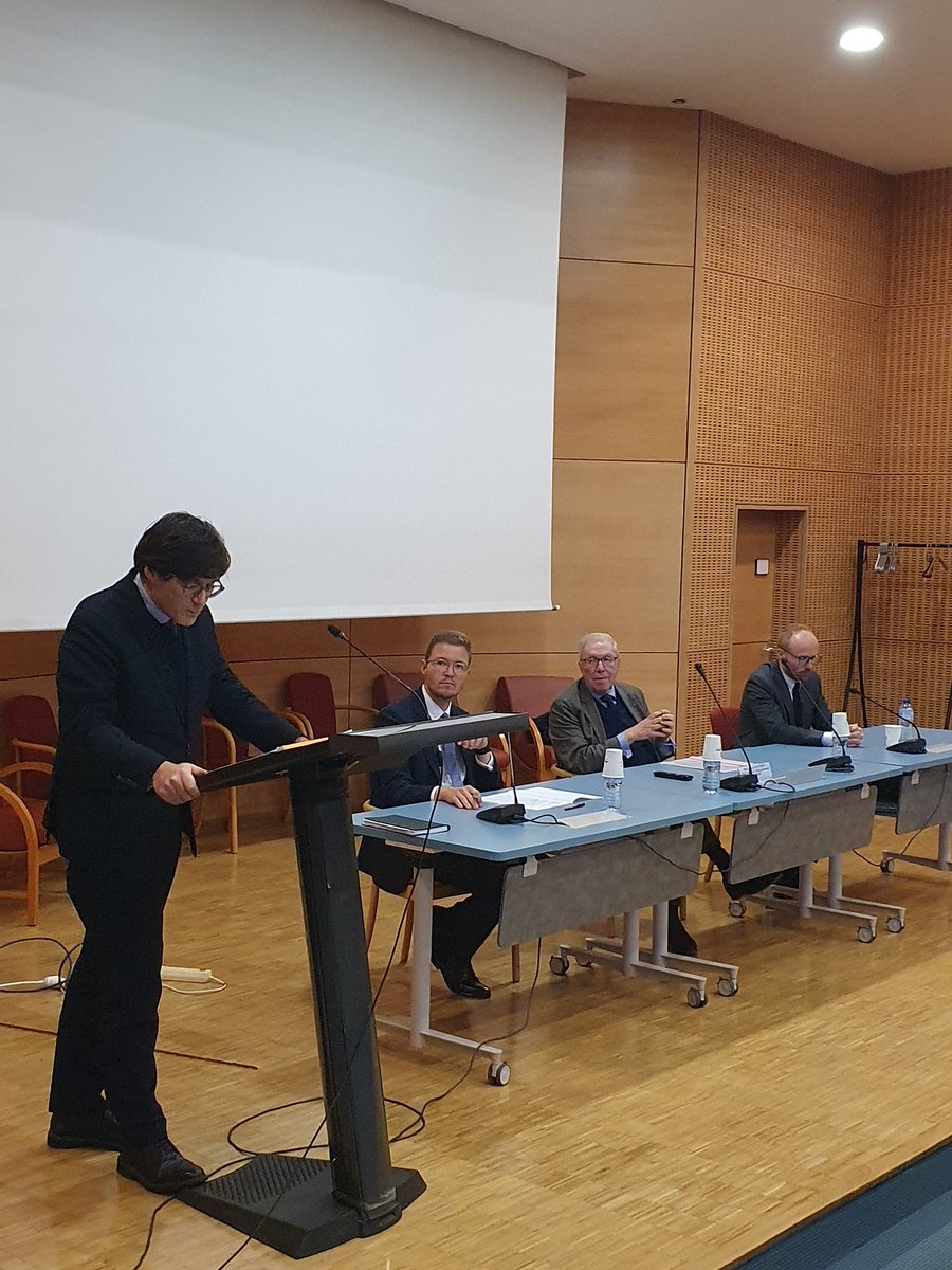 FSJPS_Ulille's tweet photo. Conférence de Bernard STIRN :  GUY BRAIBANT ET L'ÉLABORATION DU DROIT 📜🖋 https://t.co/AKFV0Mvvm6
