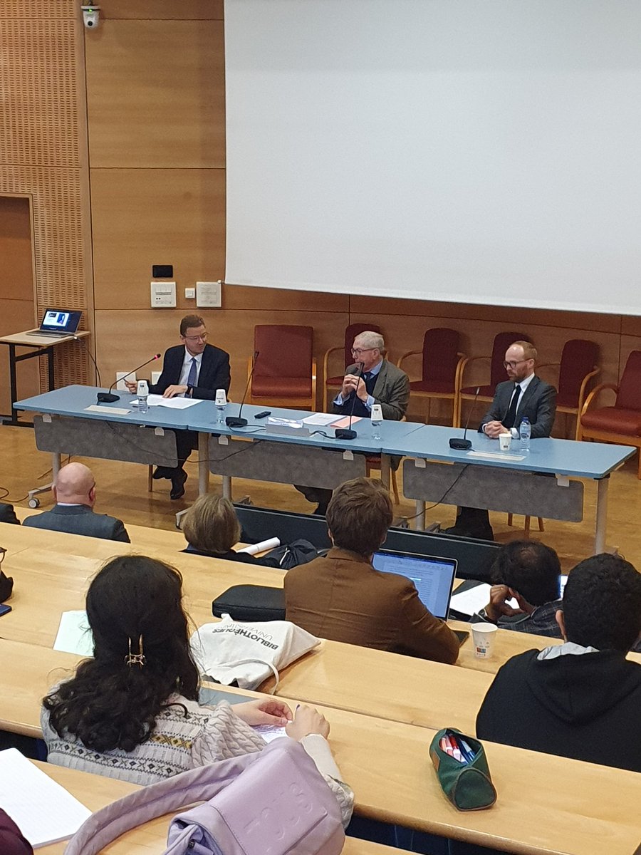 FSJPS_Ulille's tweet photo. Conférence de Bernard STIRN :  GUY BRAIBANT ET L'ÉLABORATION DU DROIT 📜🖋 https://t.co/AKFV0Mvvm6