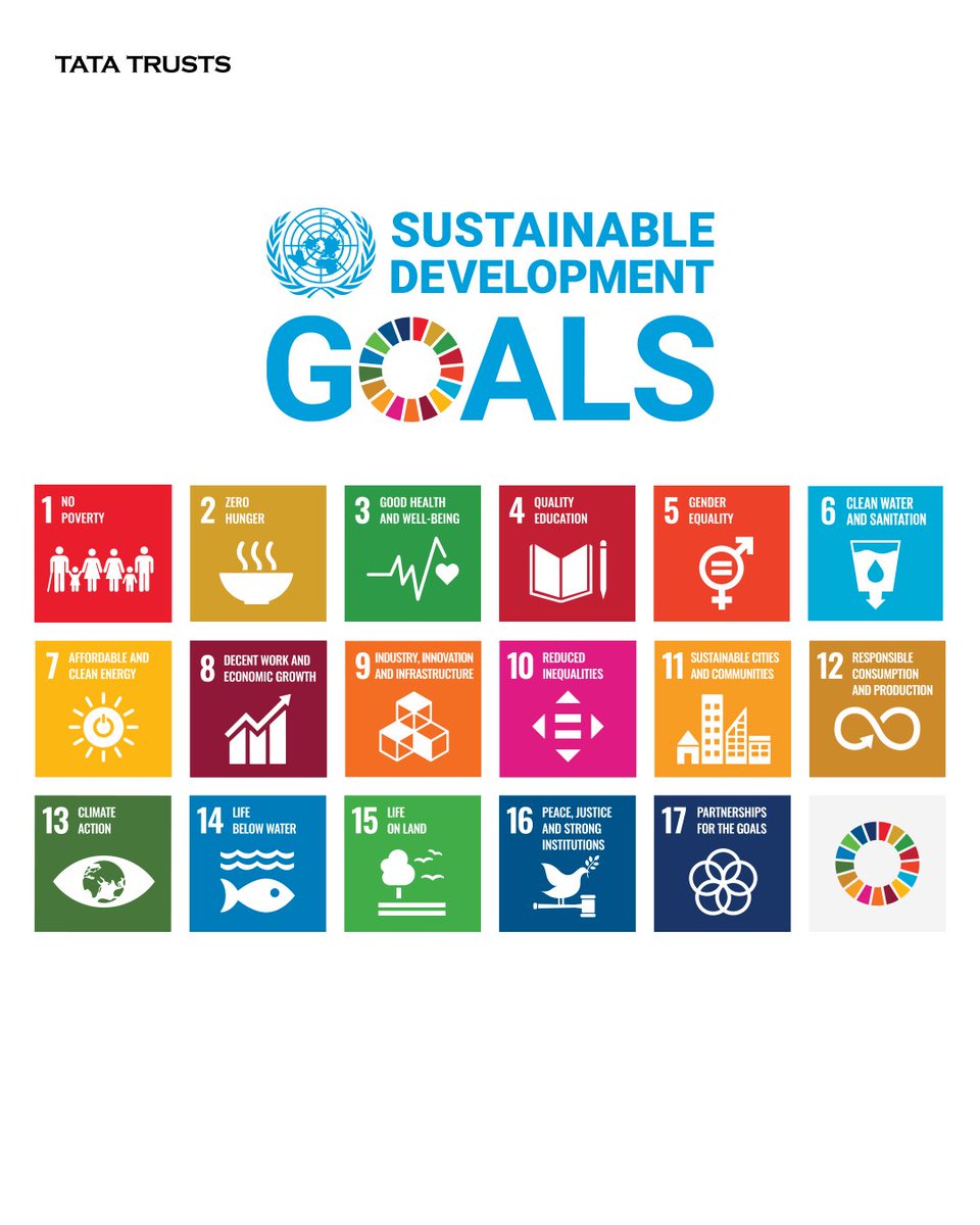 tatatrusts's tweet photo. #SDGs #LeaveNoOneBehind #Policies #UnitedNations #Poverty #ClimateChange #GlobalPeace #Education #Nutrition #Sanitation #WaterConservation #Infrastructure #Change #Leadership #Livelihood #Healthcare #Sports #Simplified #SocialSectorSimplified #TataTrusts https://t.co/cHFbE6b0K1