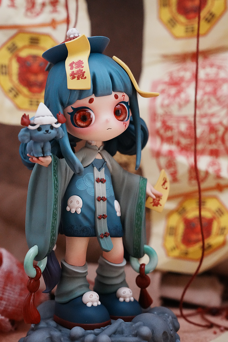 卓兔Studio Faye 初代 &リトルキョンシー フィギュア 🆕卓兔Studio「Faye(フェイ)：第三弾 リトルキョンシー」ビッグ