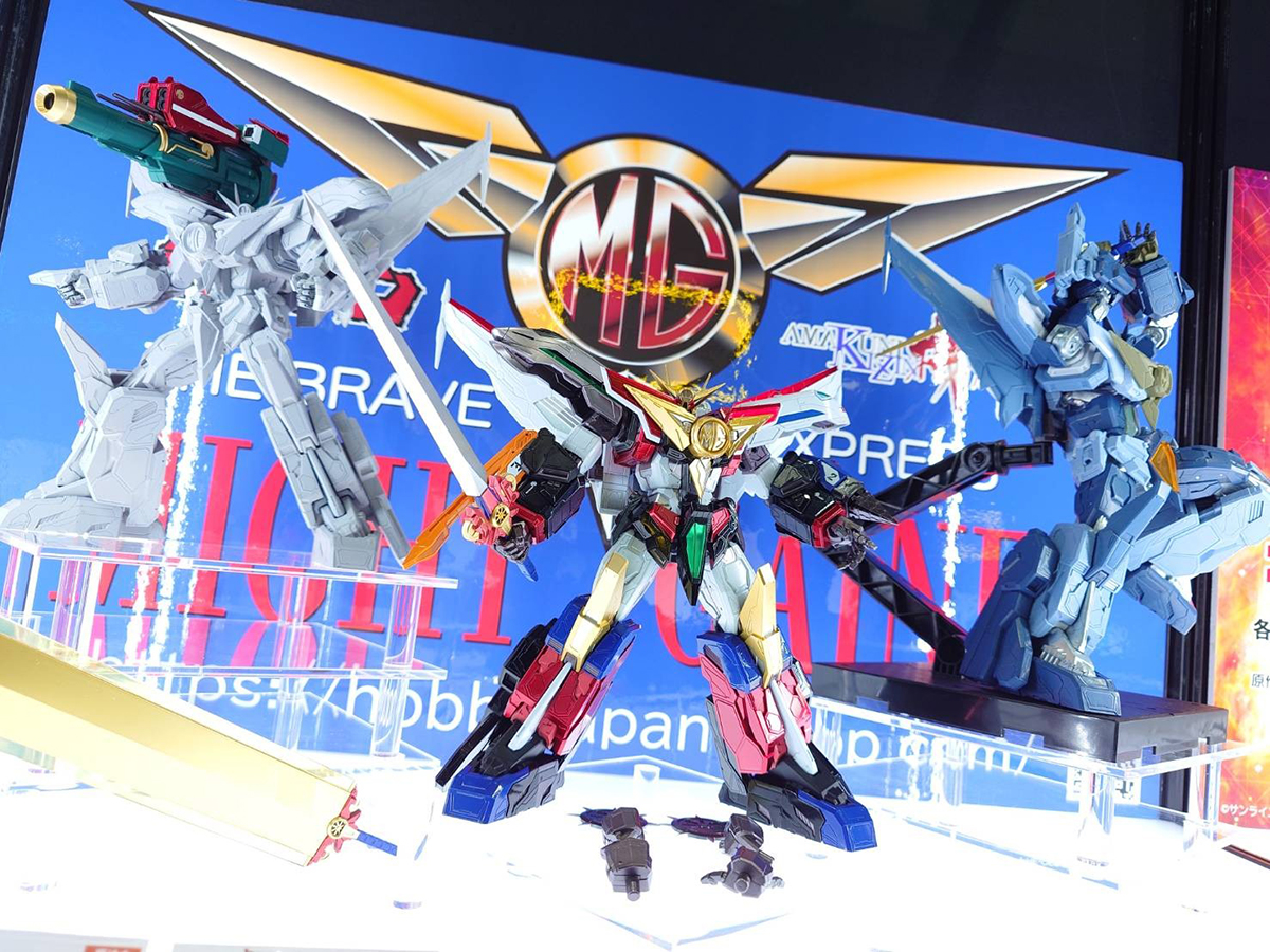 ホビージャパン AMKUNI 機神 グレートマイトガイン&オプション