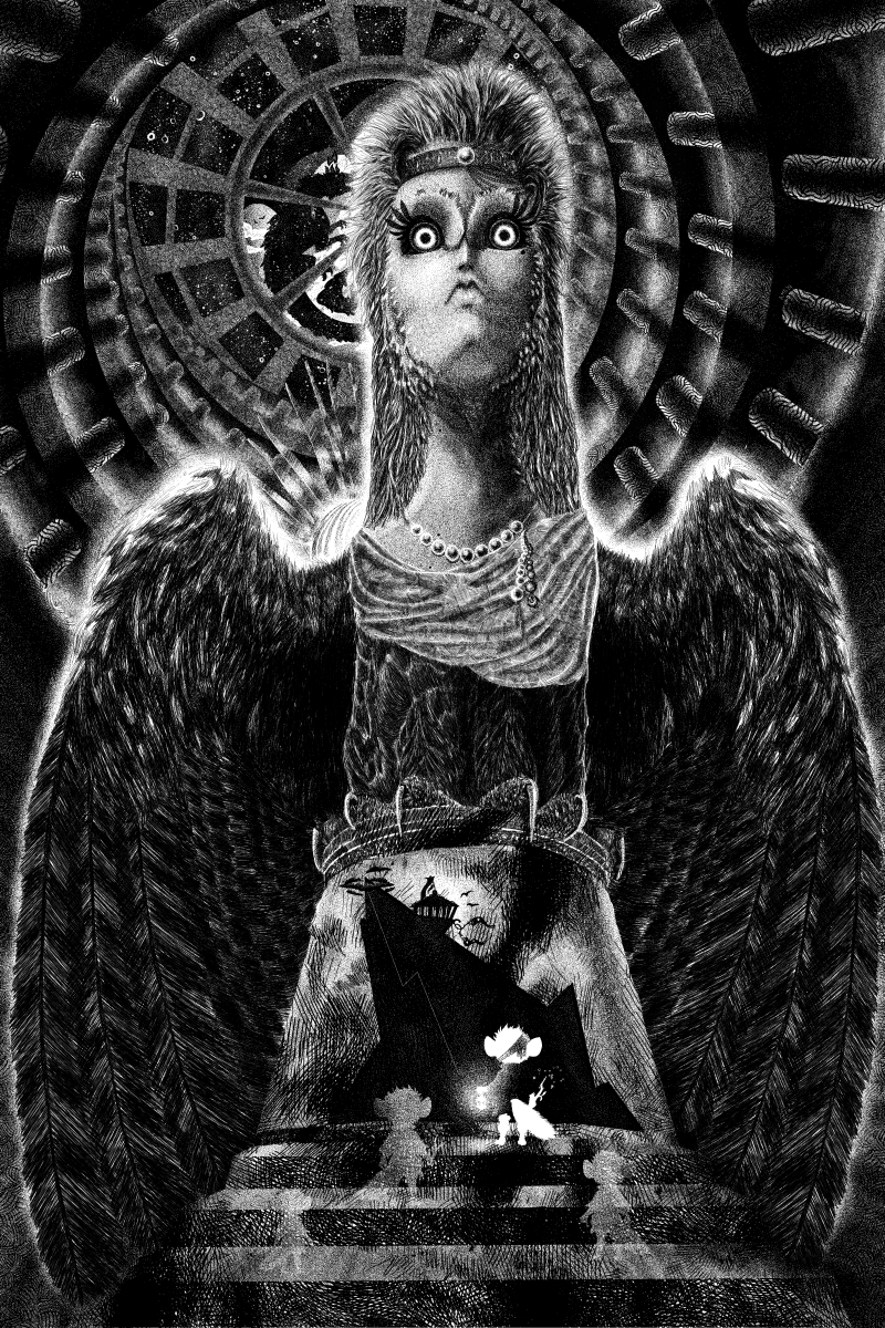 WanderingInn's tweet photo. From #TheWanderingInn, brownie has depicted the imposing #Sheta, a Harpy and [Empress] of Iltanus, gazing at an adventuring #Mrsha! 

So many little teasers here! Can you spot them all?

📚 #FantasyIcon #LitRPG #WebNovel #EpicReads #FanArtFriday #Bookish #BookTok #Pirateaba https://t.co/64clA7CV7b