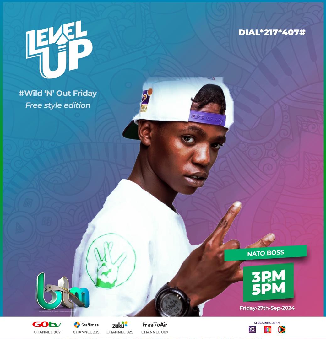 levelupbtmtv's tweet photo. WE'RE BROADCASTING LIVE STRAIGHT FROM THE #HEART OF THE CITY WE ARE BTM WE ARE #LevelUp 
#SEAT_BACK_AND_RELAX_WITH Nato Bos X #QCITY LINGUSTIC

tags ! nyash makerere university papa cidy mayhissoulrestinpeace everydarkman https://t.co/OlKaSHAhdk