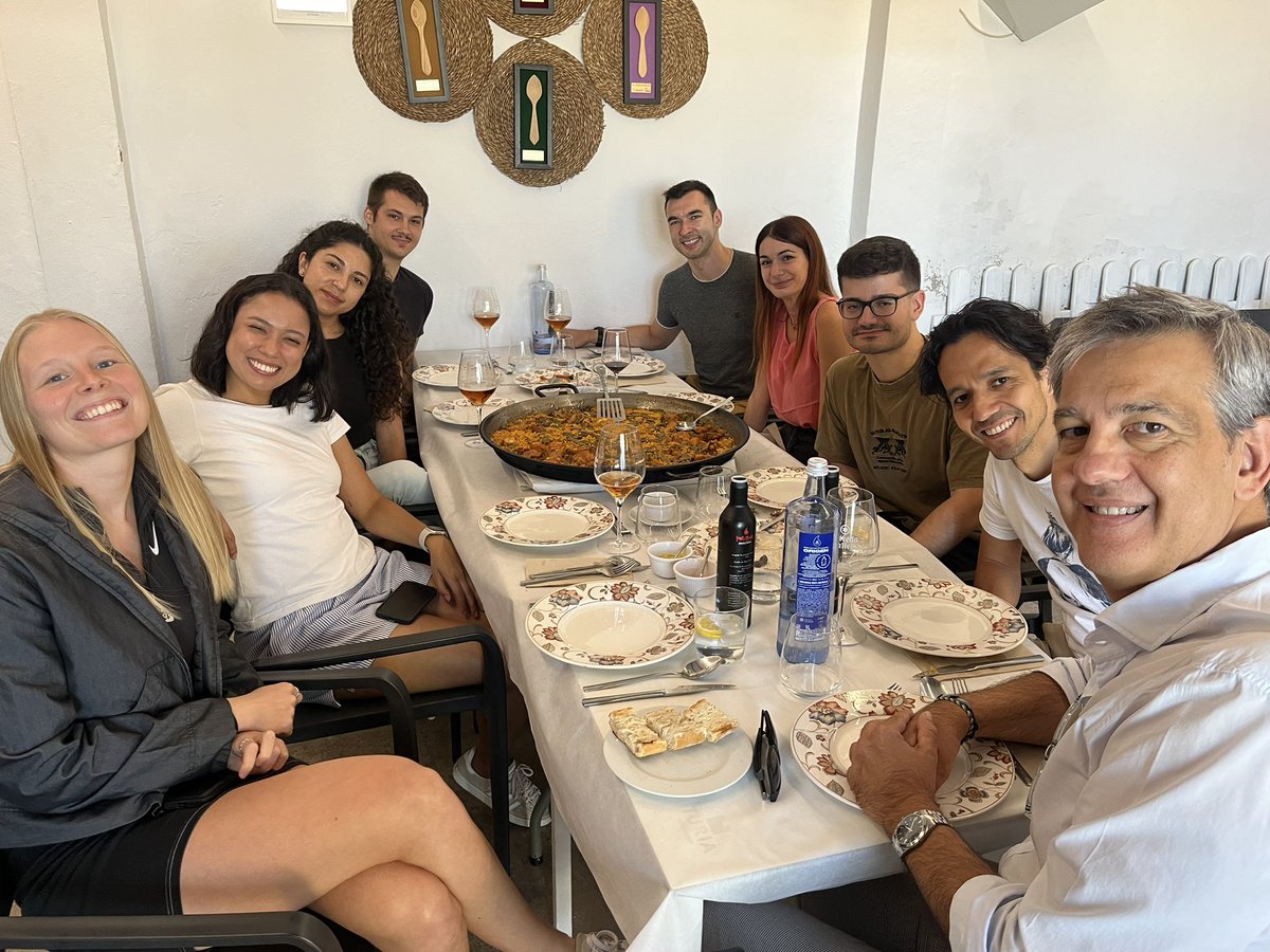 Carlos Ramos (@carlosrtnt) on Twitter photo Half the taste of paella is company 😊 Lunch with former colleagues from <a href="/EfmeGroup/">Iñaki Tuñón - Research Group</a> <a href="/InakiTunon/">Iñaki Tuñón</a> <a href="/_GM_Adrian/">Adrián García-Martínez</a> <a href="/kirill_zinovjev/">Kirill Zinovjev</a> <a href="/PDBXtra/">Valentin Gradisteanu</a> <a href="/mariaflowerz/">Mafe💐</a> <a href="/brendaetal/">brenda</a> <a href="/schillings_jo/">Johanna Schillings</a> Half the taste of paella is company 😊 Lunch with former colleagues from <a href="/EfmeGroup/">Iñaki Tuñón - Research Group</a> <a href="/InakiTunon/">Iñaki Tuñón</a> <a href="/_GM_Adrian/">Adrián García-Martínez</a> <a href="/kirill_zinovjev/">Kirill Zinovjev</a> <a href="/PDBXtra/">Valentin Gradisteanu</a> <a href="/mariaflowerz/">Mafe💐</a> <a href="/brendaetal/">brenda</a> <a href="/schillings_jo/">Johanna Schillings</a>