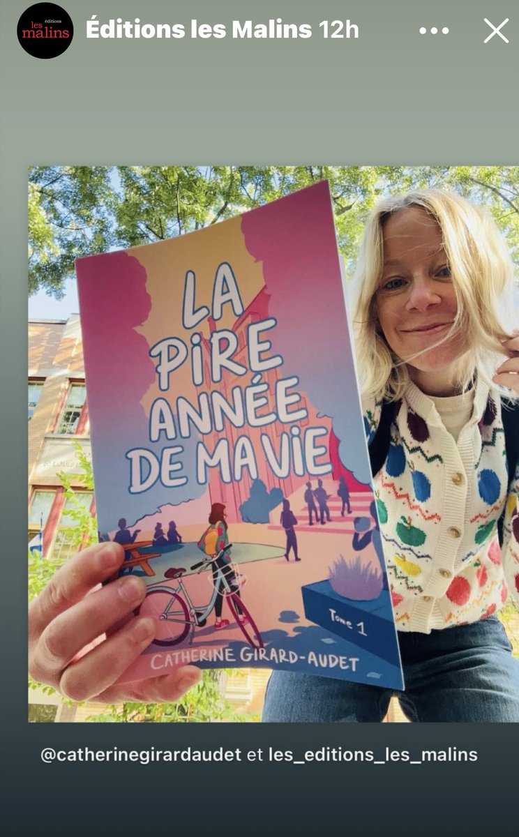mpineau's tweet photo. Attention, grand événement tout droit de Montréal ! #bestselleralert #catherinegirardaudet #lesesitionslesmalins https://t.co/0zR4eN4sQ4