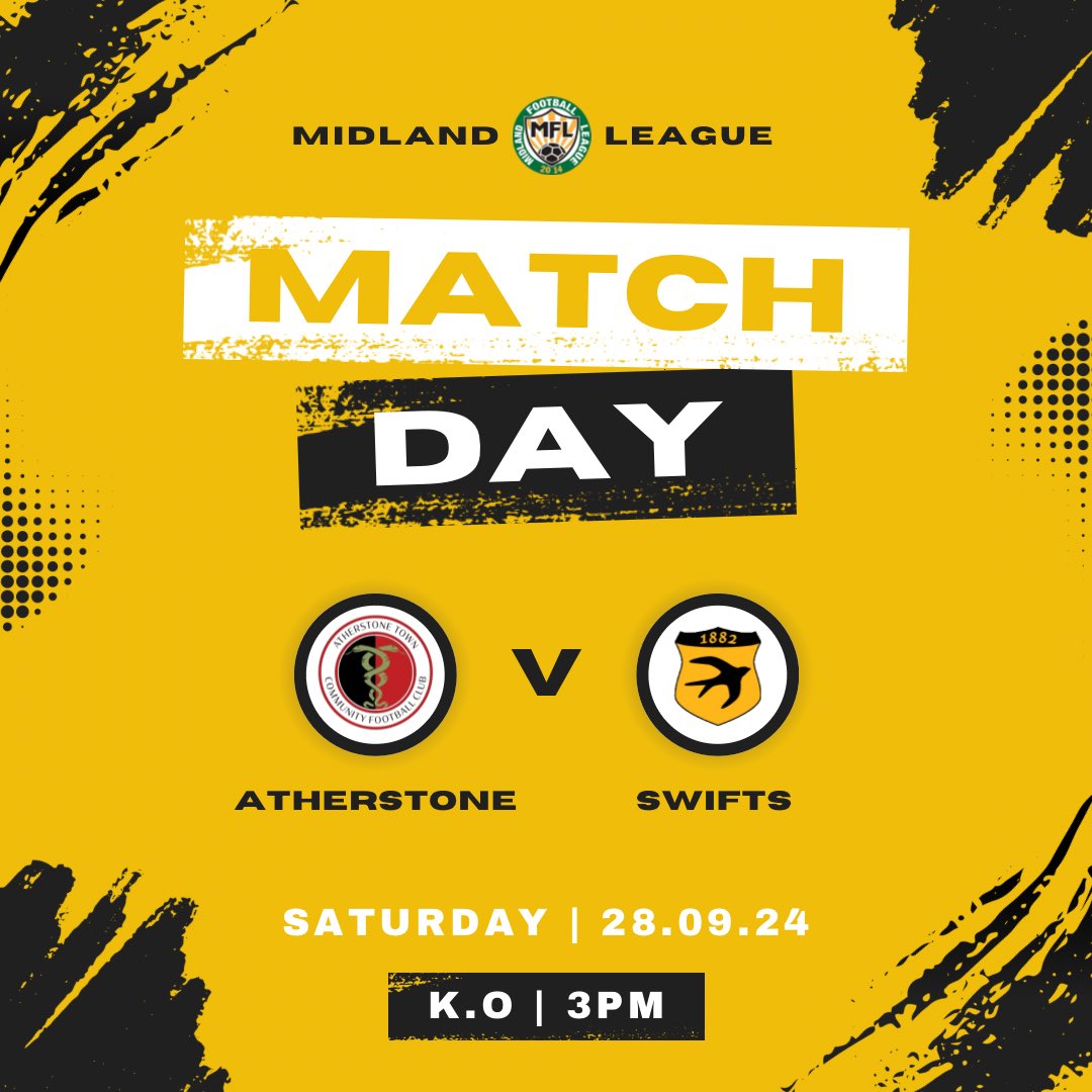 𝐌𝐀𝐓𝐂𝐇 𝐃𝐀𝐘 | 𝐯𝐬 <a href="/FCAtherstone/">Atherstone Town Community FC</a> 

It's time to get on the road, as we head up to Atherstone FC to try and get back to winning ways at the snake pit 🟡⚫️

Who's joining us for a 3pm kick off tomorrow?

#NonLeague | #UTS | <a href="/MidlandLeague/">Capelli Sport Midland Football League</a>