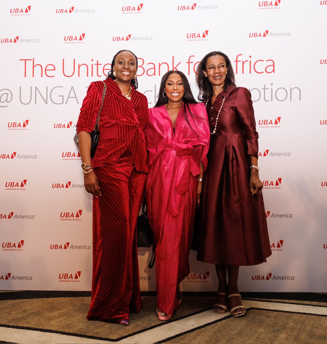 UBAUganda's tweet photo. Check out the amazing fits from our guests at the UBA Cocktail event which held alongside #UNGA79 in New York City!✨👗🔥
From sleek suits to stylish dresses, the fashion game was on point. Swipe to see who brought their A-game! 💃🕺
#AfricasGlobalBank #UBAat75 #UBAatUNGA https://t.co/zSDGlsgFK2