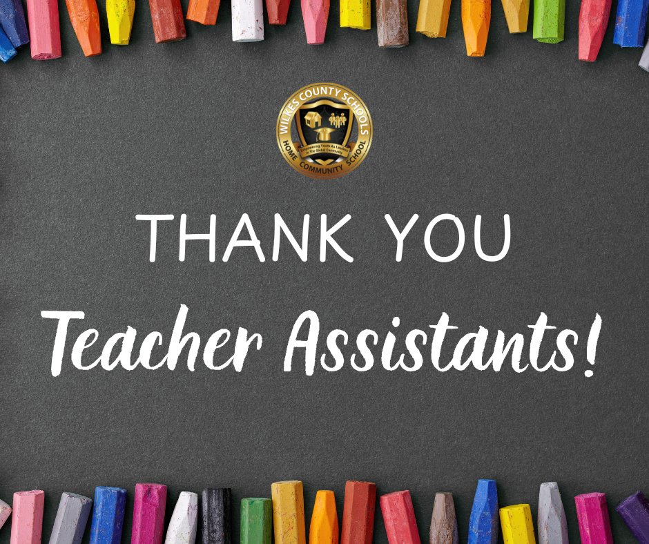 Happy National Teaching Assistants Day!  Teacher assistants are the backbone of our classrooms helping teachers make sure each &amp; every student has the support they need for their lessons. Today we celebrate their hard work &amp; the lasting contribution they make to student learning!
