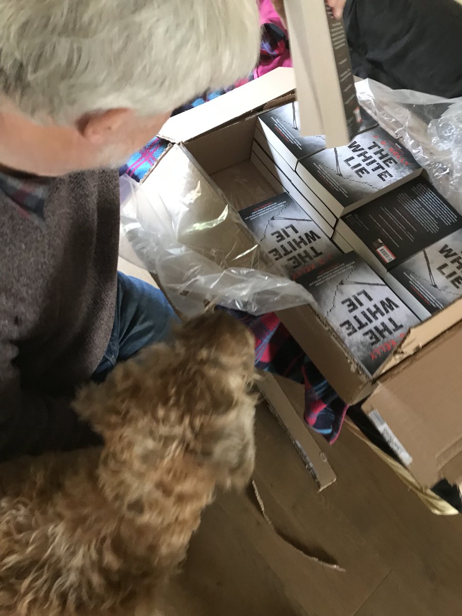 Midge Gillies (@midgegillies) on Twitter photo The White Lie (Golden Dagger thriller nominee) is out! Scout and <a href="/thewaterclock/">J.G.Kelly aka Jim Kelly</a> are excited. Get your copy at <a href="/ToppingsEly/">Topping & Company Booksellers of Ely</a> , Bodies in the Bookshop (Cambridge) and more. The White Lie (Golden Dagger thriller nominee) is out! Scout and <a href="/thewaterclock/">J.G.Kelly aka Jim Kelly</a> are excited. Get your copy at <a href="/ToppingsEly/">Topping & Company Booksellers of Ely</a> , Bodies in the Bookshop (Cambridge) and more.